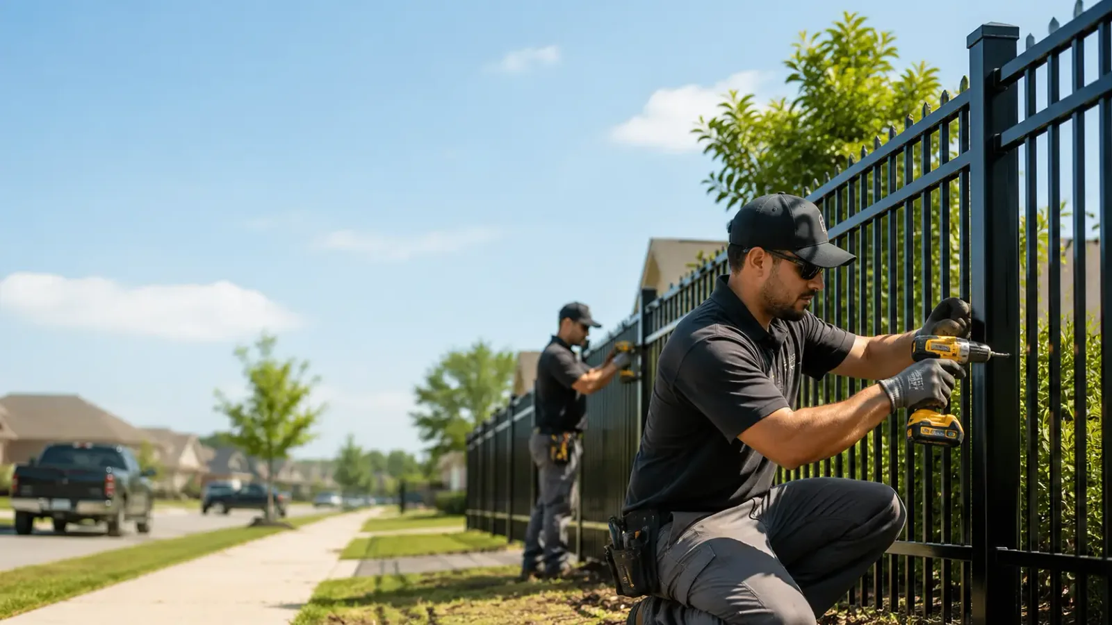 Metal Fence Installation in Harmony, MN